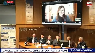 Manuwebtv.it:Contratti di fiume, XIII tavolo nazionale “Il futuro è adesso”-L'AQUILA