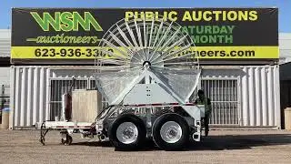 1987 Glenn GE SP3R32-4 Line Pulling Trailer For Virtual Auction January 11th, 2025