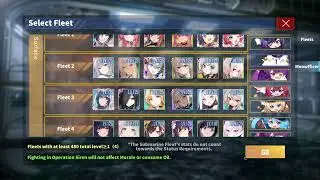 [Azur Lane] My Operation Siren Fleet Compositions