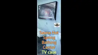 Answer the waterproof television case questions in Sauna Bathing Center Hot Spring at one time.