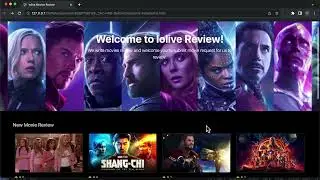 Movies Review Webpage done Using HTML & CSS