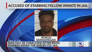 Inmate stabbed with homemade weapon at 201 Poplar