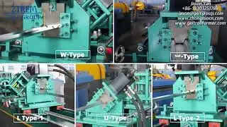 Light steel keel roll forming machine for Saudi Arabia customer, ceiling system W L Omega U channel