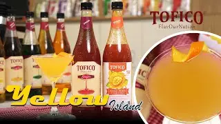 Yellow Island Drink Recipe | Refreshing Coconut, Lemon & Ginger Syrup