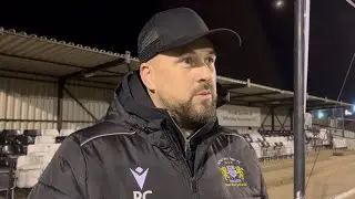 PAUL CLARKSON | Post-match reaction: Rec 0-1 Wombwell Town | NCEL Division One