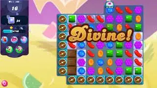 Candy Crush Saga Level #192 NO BOOSTERS | interesting level