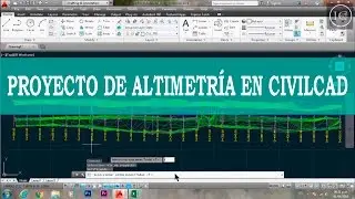 Triangulación, curvas de nivel, secciones y perfil en CivilCad. U3 Altimetria