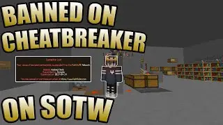 I GOT BANNED ON CHEATBREAKER ON SOTW! // FAITHFULMC SPEEDS [1]