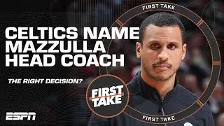 Celtics name Joe Mazzulla the 19th head coach...Was it the right move by Boston? | First Take