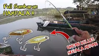 Mancing Predator Air Tawar Waduk Jatibarang Semarang | Casting Hampala WJB