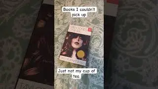 Books I couldn&rsquo;t pick up versus the books I couldn&rsquo;t put down.