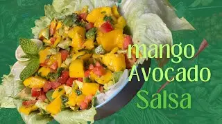 Mango Avocado Salsa | Mango Avocado Salad | Weight Loss Nutritious Salad