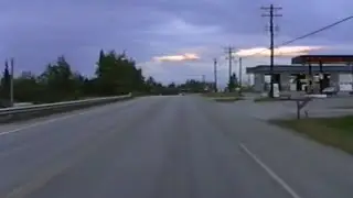 1991 Vintage Video Footage of Drive from Portage to Anchorage, Alaska