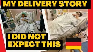 My Labour & Delivery Story in Germany | Long Labour | C-section @surbhibhawsarvlogs