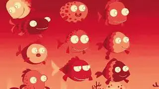 Ten Little Fishes Fun Effects | Sponsored By Klasky Csupo Effects