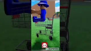 Blue plays Cart Crashers! Watch until the end! #fyp #trending #roblox