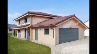 Construction d'une maison bois madrier &agrave; LE RUSSEY (25) - T&eacute;moignage