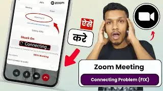 Zoom meeting connecting problem (SOLVE) | zoom meeting join problem