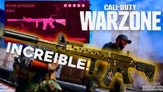 Esta es la MEJOR CLASE de la M4A1 (INCRE&Iacute;BLE😱)  CALL OF DUTY WARZONE /MODERN WARFARE  ✅ MEJOR FUSIL?