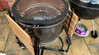 Aldi Kamado- Divide and Conquer 3 levels of cooking!