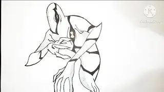 How To Draw Ghost Freak | Step By Step | Ben 10