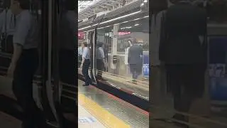 貴重！！天皇皇后両陛下がE655系を下車されるシーン