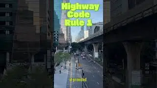 Highway Code Rule 1  Pavements should be used if provided  Where possible, avoid walking on the road