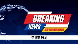 Big Breaking | ICAI Announcement for JAN 2026 EXAMS