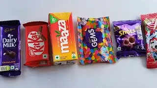 Cadbury Dairy milk  vs  kitkat  vs mango  vs gems  vs shorts  vs lollipop