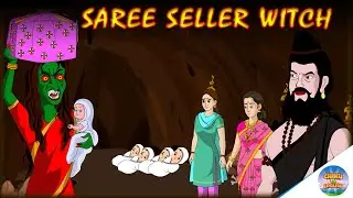Saree seller witch | English Horror Story | Witches stories |  Chiku Tv English