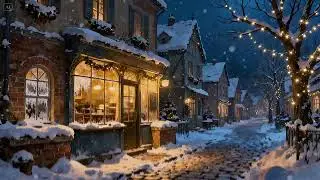 Smooth Jazz First Snow Night ❄️ &ndash; Cozy Transition Music for Deep Focus & Relaxation