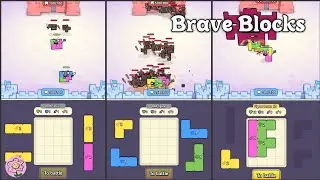 Brave Blocks Game Gameplay Mobile Android - No Commentary