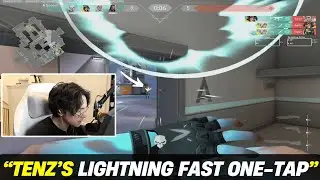 How TENZ's lightning fast jett knive's one-tap scared them in ranked!