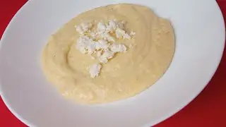 CICVARA 👌👍 KUKURUZNA KA&Scaron;A ☑️ Maismehlbrei 🔝 Cornmeal porridge 🤭🤗🤗 #corn #mais #shorts #yummy