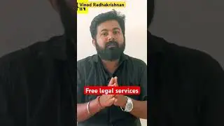 Free legal service #vinodRadhakrishnan #shorts #court #legal