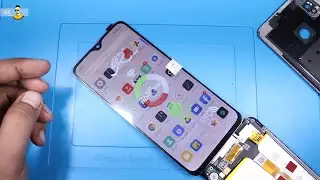 How To Change Realme 3pro Folder ! Realme 3pro crack broken touch glass change replacement