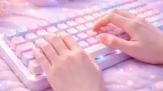 10 MINUTES Keyboard Typing ASMR &ndash; No Talking | Sleep, Study, Focus (Dreamy Keys)