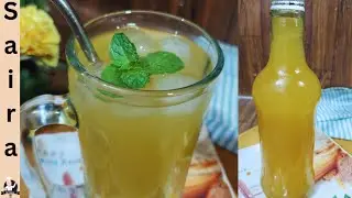 Homemade Peach Squash Recipe (quick and refreshing) | How to make Peach Squash | Healthy Drinks