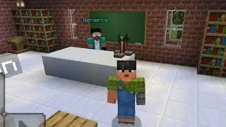 Monster School map mod in Minecraft 