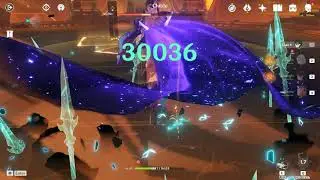 Genshin Impact - teste de comp (Xiao,Alberto,Zhonglindo,Diona ) vs Childe lvl90
