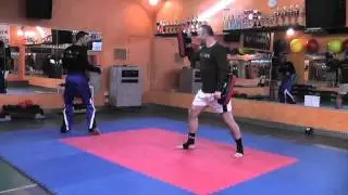 KTSF #II 06 Kickboxtechniken - Drehkick - Kampfschule Sugambrer Fightclub W&uuml;rzburg