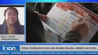Conversation about TxTag complaints of double billing, website glitches