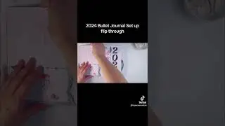 2024 Bullet Journal set up #bulletjournal #bulletjournalsetup #bulletjournal