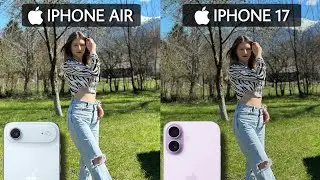 iPhone Air Vs iPhone 17 Camera Test Comparison 