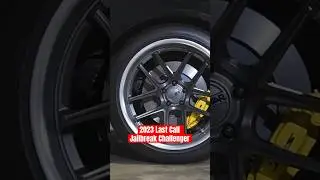 Tire & wheel set-up for the FSG15 '23 Dodge Challenger Hellcat🏁 #srt #supercharged #v8