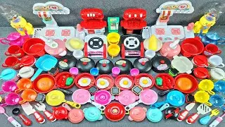 7 Minutes Satisfying With Unboxing Miniature Kitchen Plastik Set Toys 64