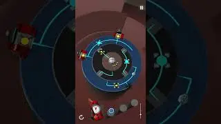 SPHAZE: Sci-fi puzzle game. World 2. Level 14. Walkthrough.
