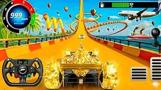 💎 $5,000,000,000 GOLD DIAMOND F1! 🚀 999 KM/H ULTIMATE TECH: GT Car Stunt Master