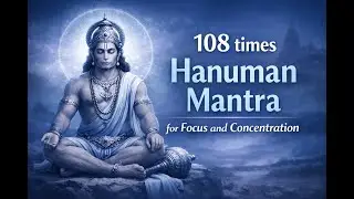 Powerful Mantra for Education & Focus | Hanuman Mantra | Listen or Chant 108 times for 21 Days.