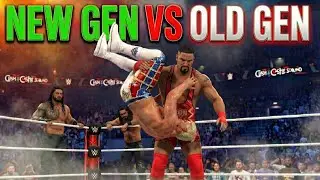 New Gen vs Old Gen | Roman Reigns Cody Rhodes Seth Rollins Bron Breakker Gunther Oba Femi | WWE 2K25